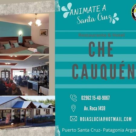 Villa Che Cauquen à Puerto Santa Cruz Extérieur photo